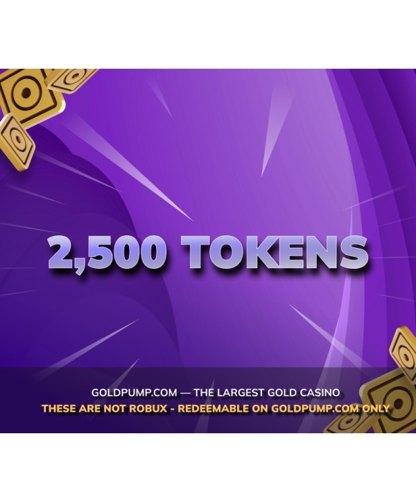 GOLDPUMP 2,500 Tokens Key GLOBAL